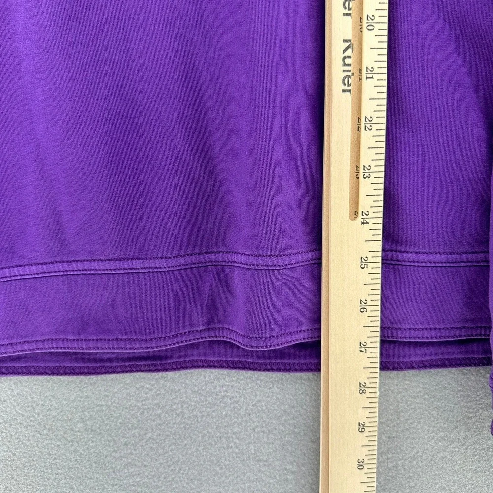 Tommy Bahama Purple TCU Horned Frogs Quarter Zip Sweatshirt Pullover‎ Men's L